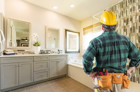 bathroom remodeling final look
