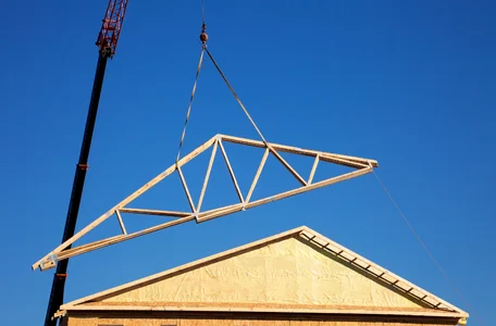 Wooden exterior remodeling work