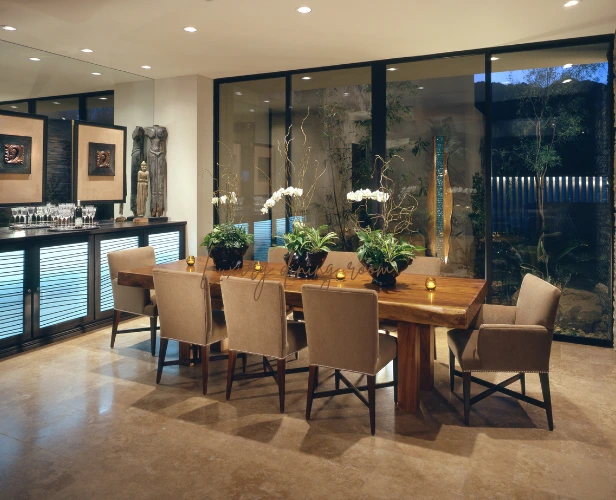 Living Dining Room Remodeling Services in The Woodlands, Texas