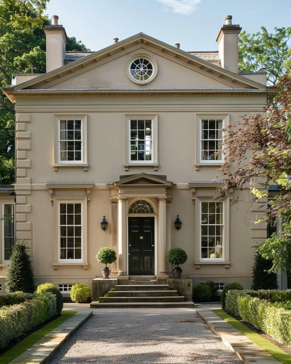 Warm neutral exterior colors trending in 2026