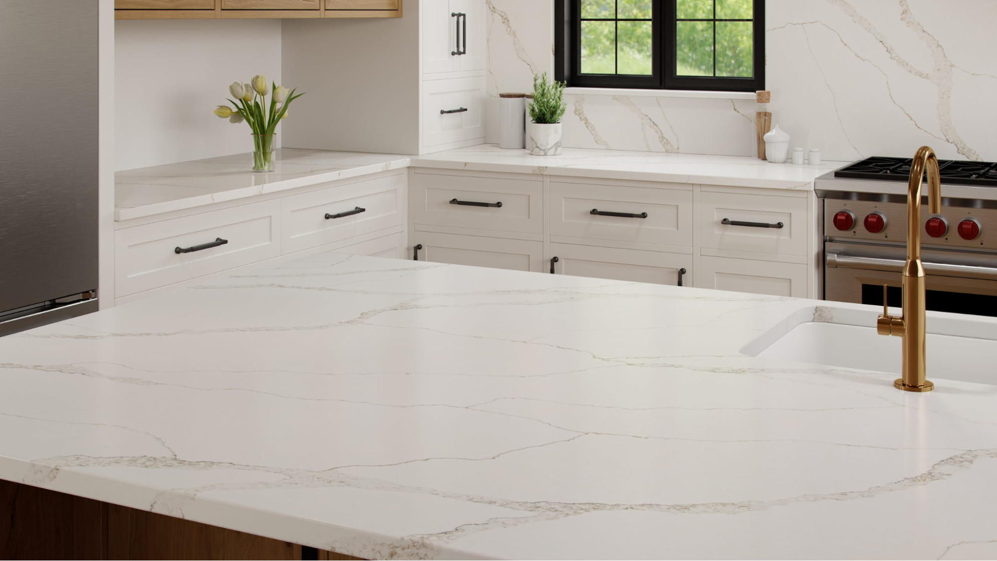 Durable Kitchen Materials for The Woodlands Homes