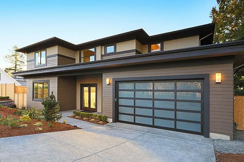 Engineered wood siding installed with moisture protection details