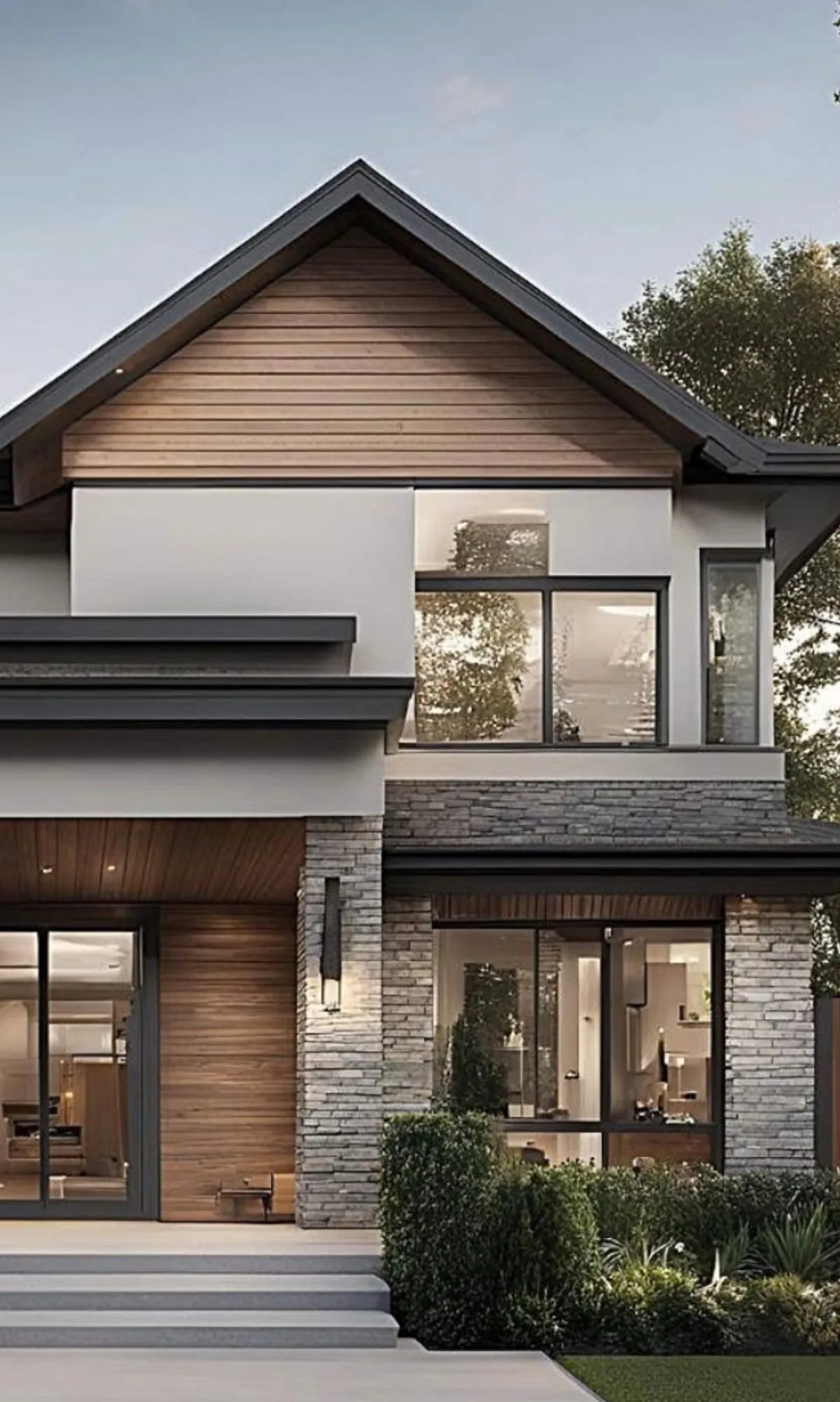 Brick and stone veneer exterior designed for long-term moisture resistance