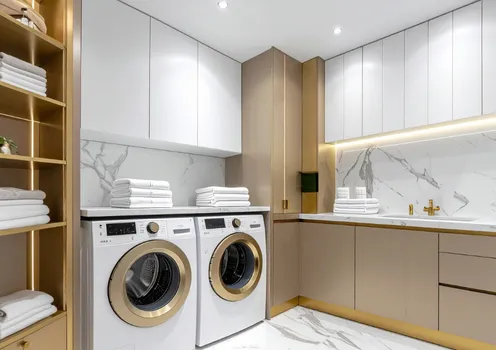 Laundry Room Cabinets in Magnolia, Texas