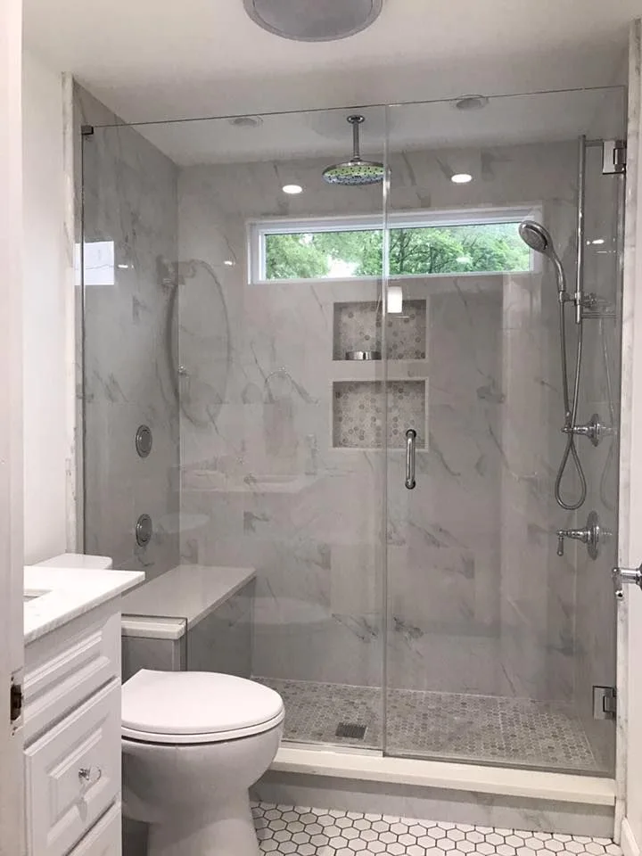 Full Laundry Room to Full Bathroom Conversion in The Woodlands, Texas