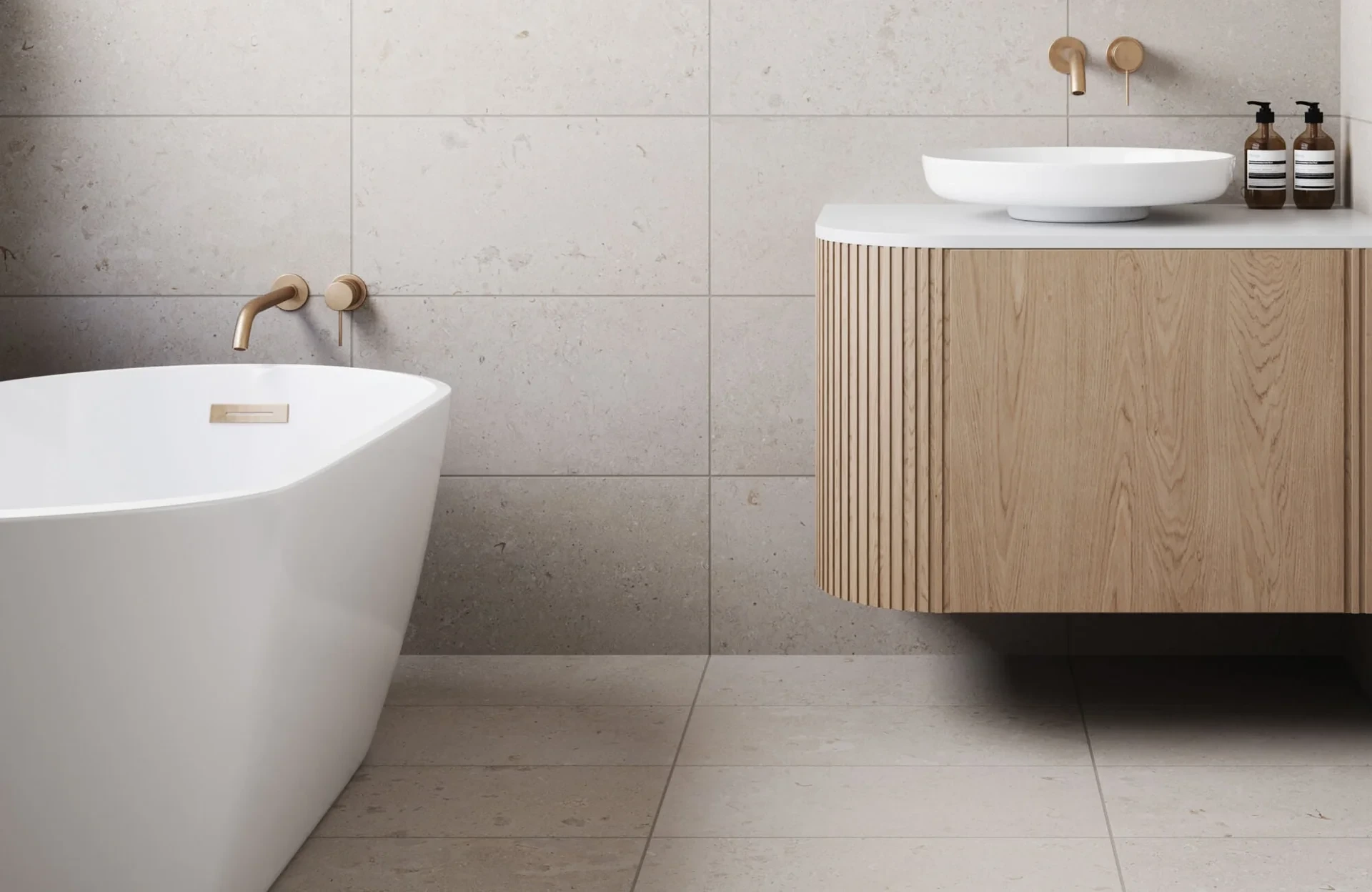 Large Format Tiles - Bathroom Remodelers Spring TX