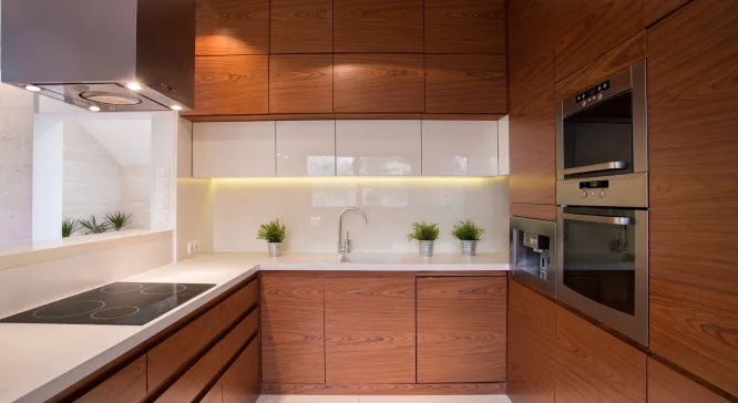 Custom cabinet design and installation services in The Woodlands Texas