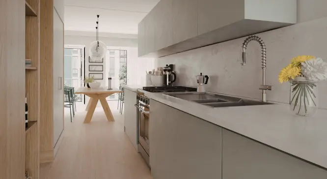 Kitchen custom cabinet design and installation services in The Woodlands Texas