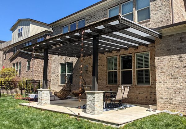 Custom Patio Construction in Montgomery, Texas
